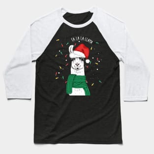 Fa La La Llama Baseball T-Shirt